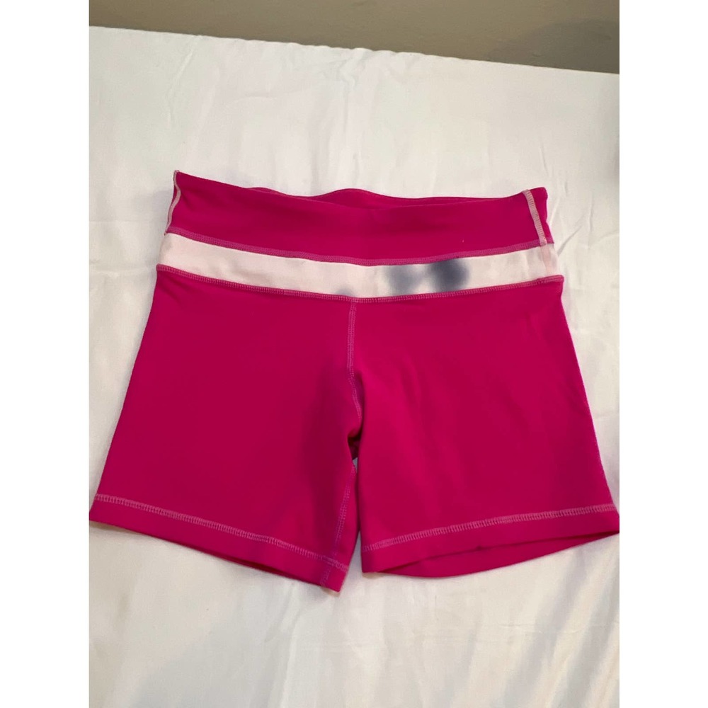 Early Style Pink/ tie dye Lululemon shorts